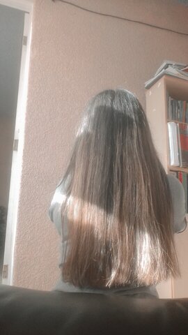 first time I dyed my hair