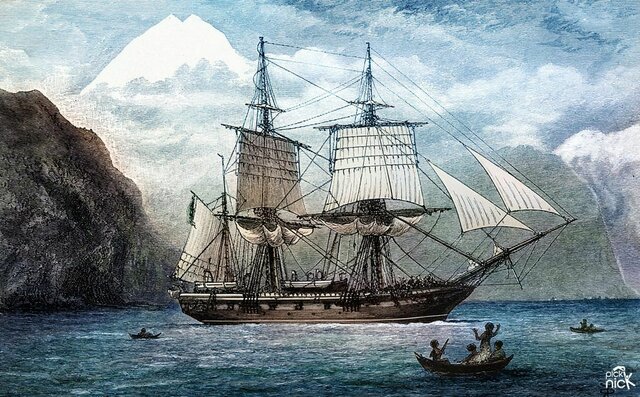 Charles Darwin Sets Sail on the Beagle