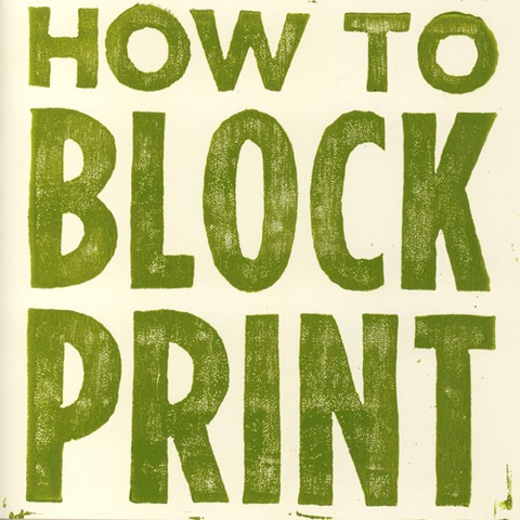 Block Printing