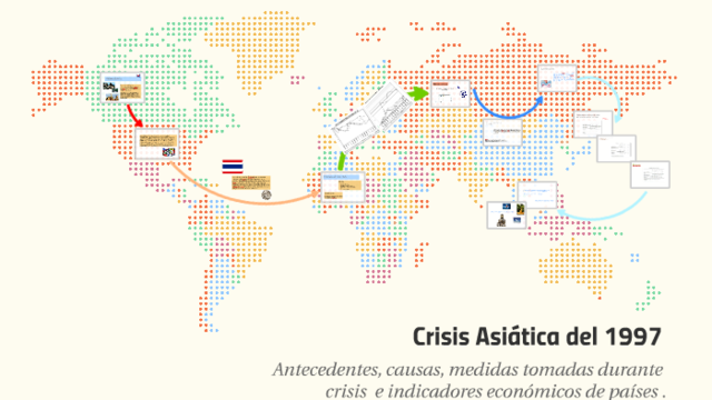 La crisis de las naciones del sureste Asiático