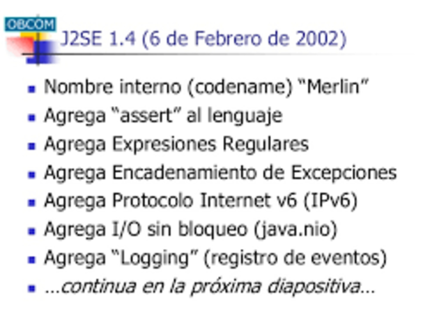 J2SE 1.4