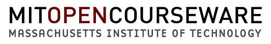 MIT OpenCourseWare