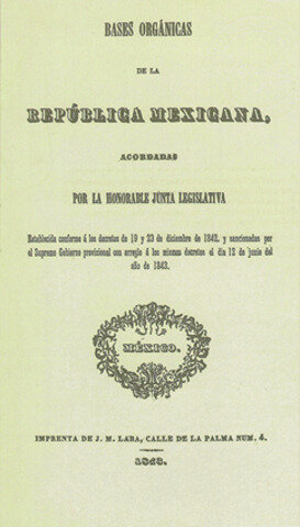 Las Bases Orgánicas de 1843