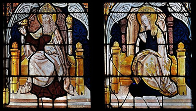 Vitrales en el siglo XIV (1301-1400)