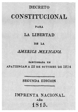 Constitución de Apatzingán.