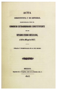 El restablecimiento de la República Federal (1847-1853)