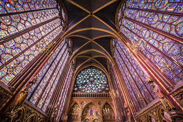 Vitrales - Sainte-Chapelle de París