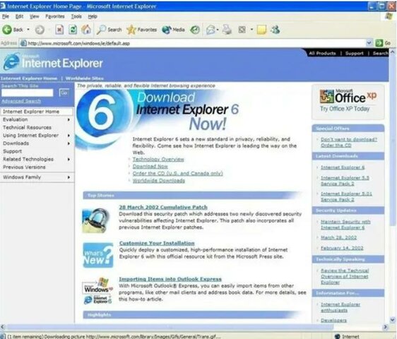 Microsoft Internet Explorer y Facebook