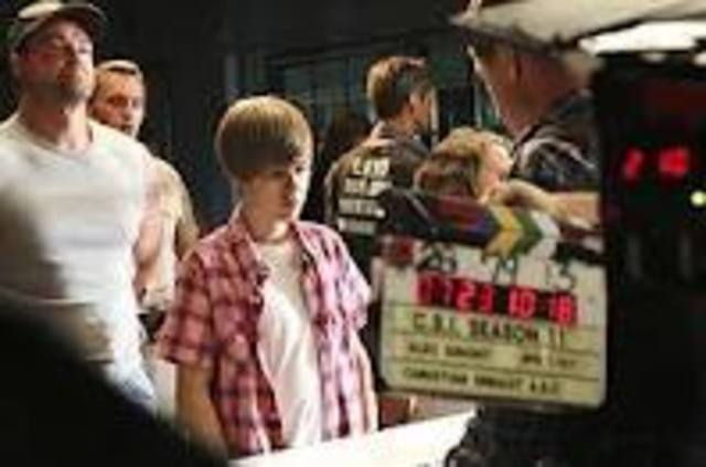 Justin Stars On Hit TV Show.