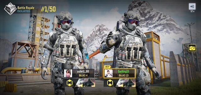 Primera partida de CoD, juntos