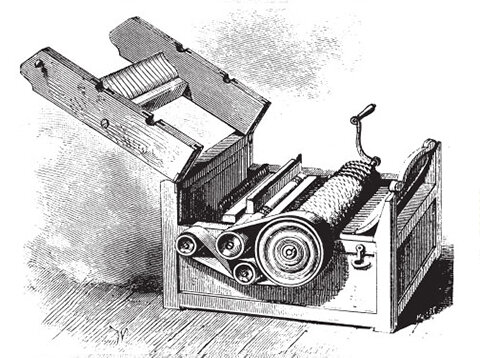 Eli Whitney invents the cotton gin