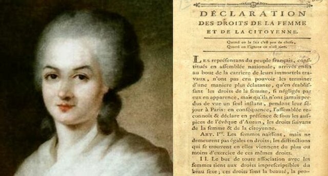 DECLARACIÓN DE LOS DERECHOS DE LA MUJER Y LA CIUDADANA