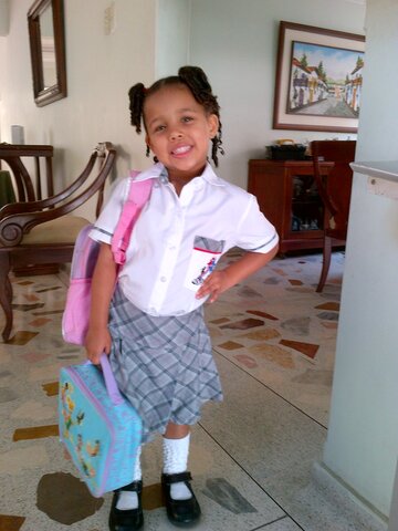 My first day of school