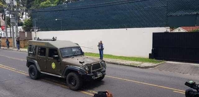 Acoso a la sede de la CICIG