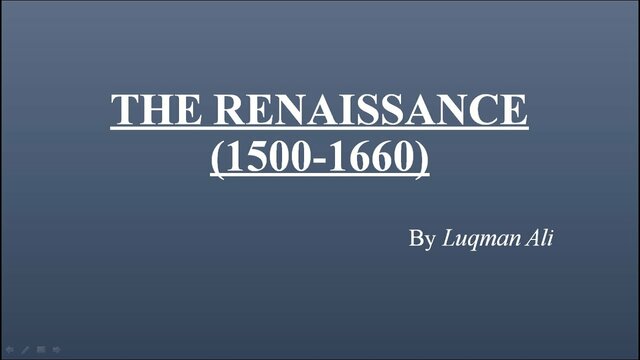 The Renaissance