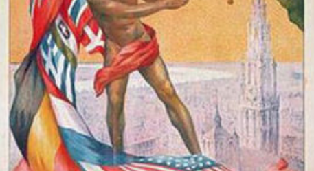 Start of the 1920 olympics