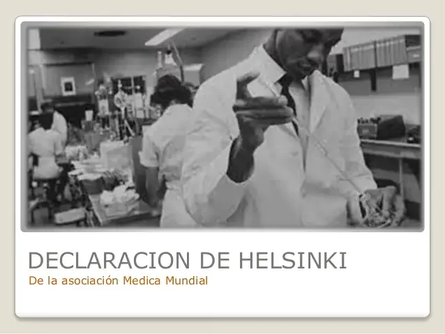 CÓDIGO INTERNACIONAL DE GINEBRA Y HELSINKI