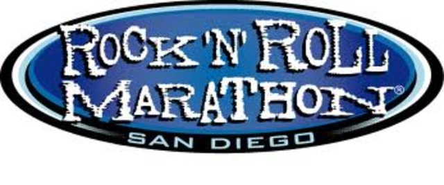 Caroline ran her first marathon