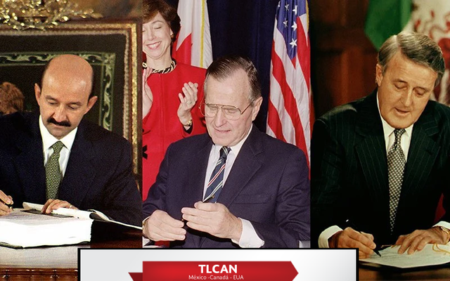 El Tratado de Libre Comercio de América del Norte (Firma)