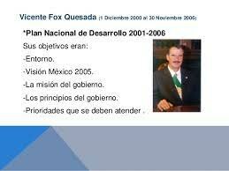 Neoliberalismo Vicente Fox Quezada