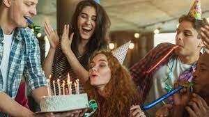 I turned 12 and I celebrated with my family