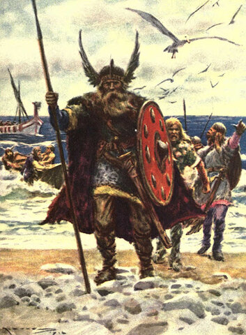 first appearence of vikings