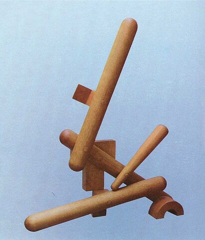 Escultura articulada y móvil