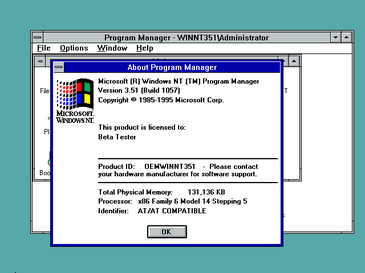Windows NT 3.5.1