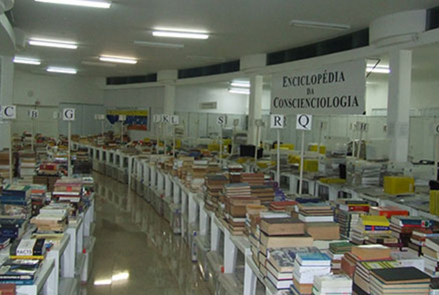 Inauguração da biblioteca
