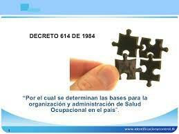 Decreto 614 1984