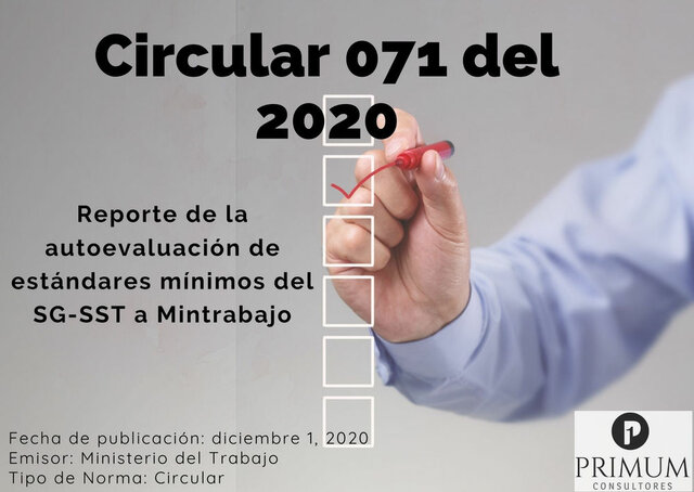 CIRCULAR 071 2020