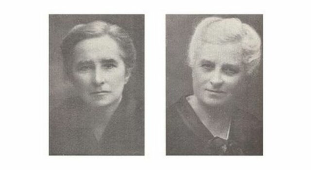 Hermanas Agazzi: Rosa A. (1866-1951) y Carolina A. (1870-1945)