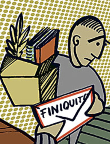 ME ECHAN DE LA EMPRESA DEBIDO A FALTA DE TRABAJO