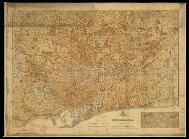 Pla de Barcelona. Nom dels carrers