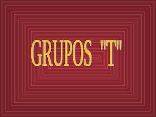 Surge el grupo T(capacitación o entrenamiento)