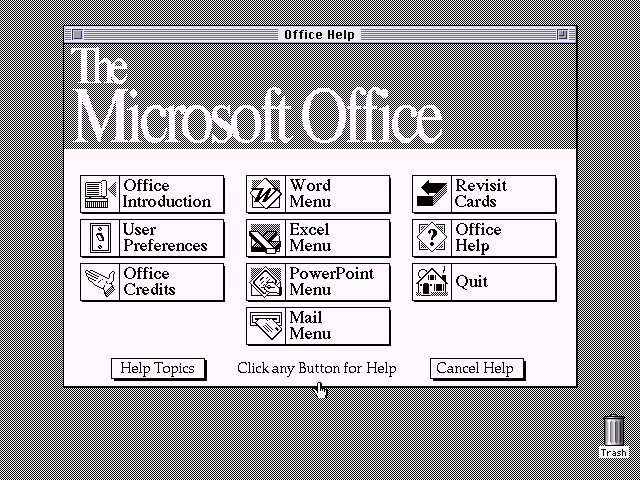Microsoft office 1.0