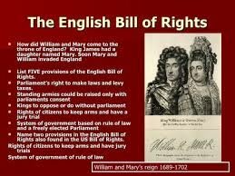 English Bill of Rights