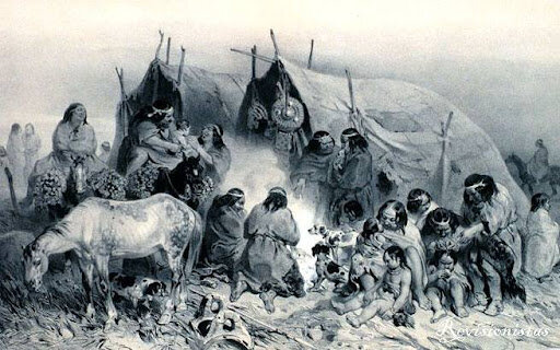 Aparición de los 1°pobladores de América.