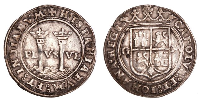 MONEDA DE CARLOS Y JUANA