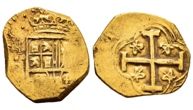 MONEDA MACUQUINA PÓSTUMA