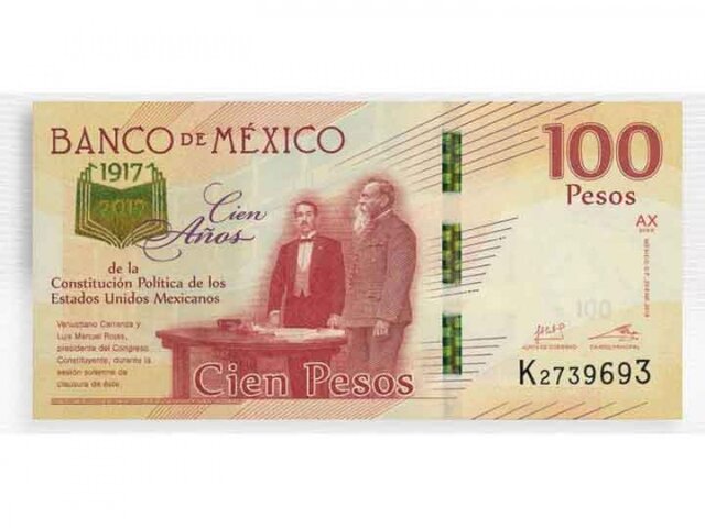 BILLETE CONMEMORATIVO DE $100