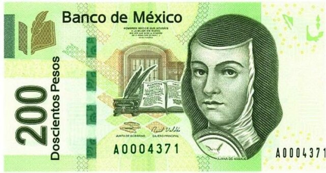 BILLETE DE $200