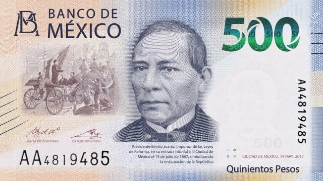 BILLETE DE $500 - G