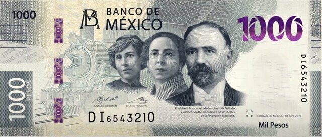 BILLETE DE $1000 - G