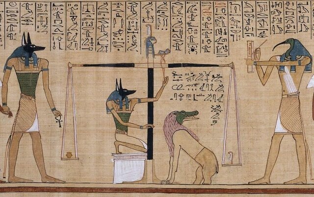Egipto. El libro de los muertos 60 a.C