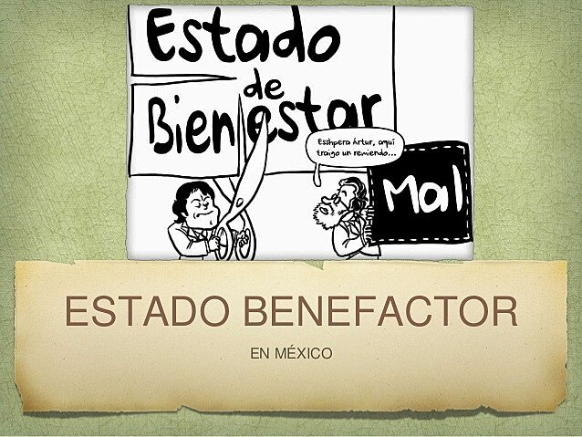 PERIODO DEL ESTADO BENEFACTOR ¿DESARROLLO ECONOMICO Y SOCIAL?