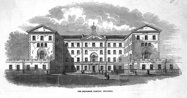 Hospital West Middlesex en Reino Unido.