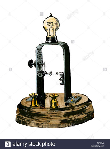 La bombilla eléctrica