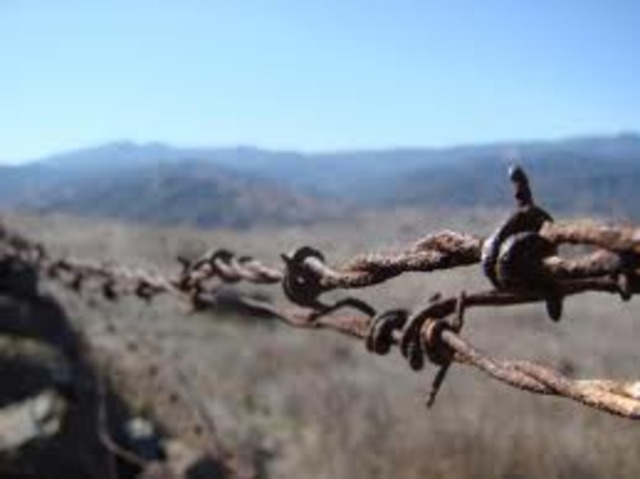 Barbed Wire Invented