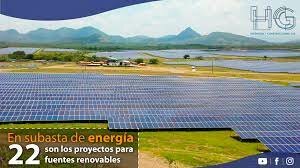 subasta de fuentes no convencionales de energías renovables